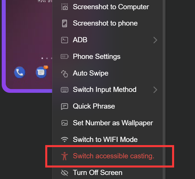 Panda Android Screen Projection